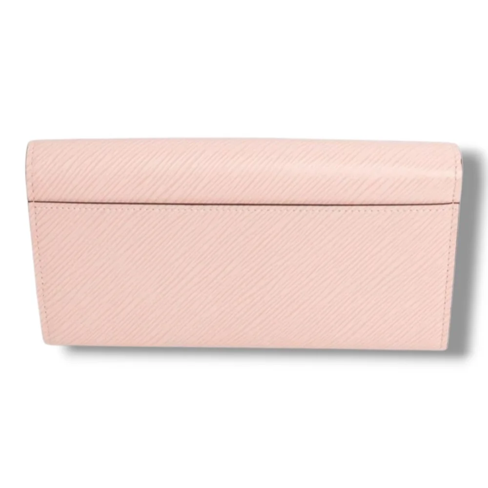 LOUIS VUITTON Victorine Pink Bird Long Wallet Portefeuille Sala Rose Ballerine